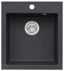ALVEUS 1133432 - Kuchynský drez CORTINA 50x45 cm granit/čierna