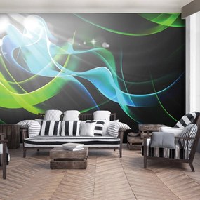 Fototapeta - Abstraktné vlny (254x184 cm)