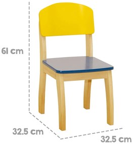 Žltá detská stolička – Roba