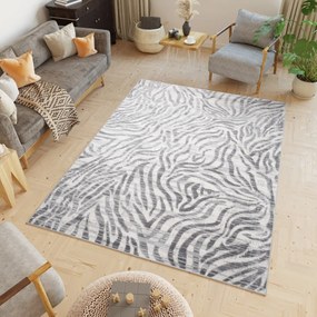 TA Koberec L047L WHITE/L_GRAY VALLEY Rozmer: 300x400 cm