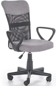 Kancelárske kreslo Timmy Šedá/čierna