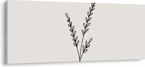 Obraz - Lúčny kvet N⁰2 (120x50 cm)
