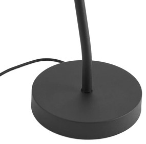 Stolná lampa Art Deco čierna vrátane LED - Tableau