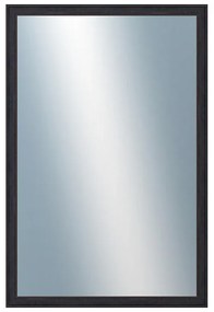 DANTIK - Zrkadlo v rámu, rozmer s rámom 40x60 cm z lišty BEAUTY čierna (2910)