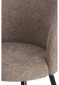 Béžové kovové jedálenské kreslá v súprave 2 ks Radaja – Light &amp; Living