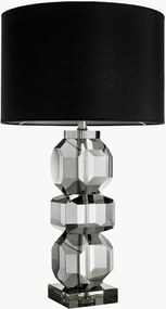 Stolová lampa z krištáľového skla Mornington