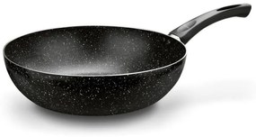Panvica MARMARA 30 cm čierna WOK, nepriľnavá