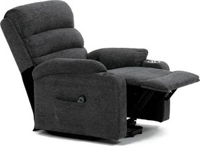 Elektrické polohovacie kreslo TV-S8348 GREY2 Farba: Sivá