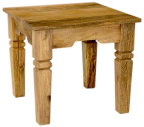 furniture-nabytek.cz - Odkladací stolík Guru 45x40x45 indický masív mango