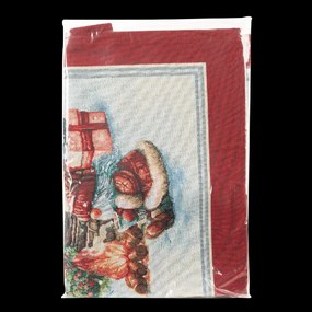VIANOČNÝ GOBELÍNOVÝ BEHÚŇ NA STÔL XMAS 45X140 CM VZOROVANÁ