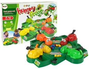 LEAN TOYS Arkádová hra Hungry Frog Balls