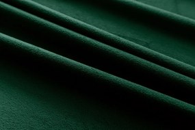 Tmavo zelený zatemňovací záves VELVET 140x270 cm Zavesenie: Riasiaca páska