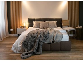 Manželská posteľ 160 cm Cirsten 160B (s roštom) (béžová). Akcia -20%. Vlastná spoľahlivá doprava až k Vám domov. 1099505