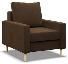 Kreslo BLANK Comfort hnedé