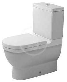 DURAVIT Starck 3 WC kombi misa, Vario odpad, s HygieneGlaze, biela, 0128092064