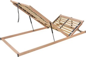 Výklopný lamelový rošt z prednej strany a polohovaním Star H+P 90x200 cm%