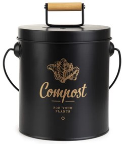 Nádoba na kompost YENNIS čierna 872988