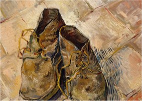 Obraz - Vincent van Gogh, Shoes, reprodukcia (70x50 cm)