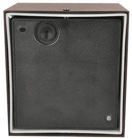 Brilagi-LED Vonkajšie nástenné svietidlo so senzorom TERNI LED/12W/230V hnedé IP44