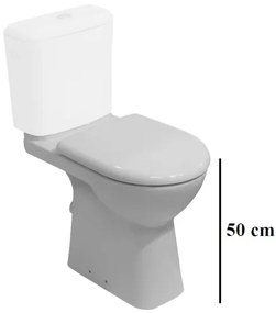 Jika Deep wc kombi, pouze mísa zadný odpad h8236160000001 2361.6.000.000.1