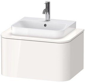 DURAVIT Happy D.2 Plus závesná skrinka pod umývadlo pod dosku, 1 zásuvka, 650 x 480 x 354 mm, biela vysoký lesk, HP494002222