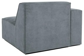 Sivý menčestrový modul pohovky (ľavý roh) Sting – Scandic