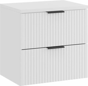 Comad Kúpeľňová skrinka pod doskové umývadlo Adel White SET-ADW B 60 biela