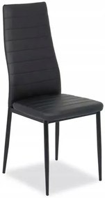 Jedálenská stolička eko black čierna | jaks