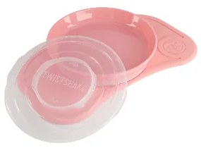 Twistshake Detská podložka s tanierom Click Mat Mini (bledoružová)  (100392248)