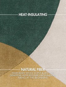 Koberec Ted Baker Hackney Clarissa ružový / zelený / béžový