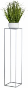 STOJAN NA KVETINÁČ SIMPLE 100X24X24 CM SIVÁ