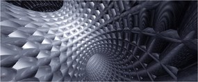 Obraz - Abstrakcia 3D (120x50 cm)