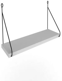 Nástenná polica ARMONI 20x72 cm biela