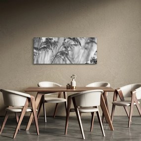 Obraz - Lipnica, čiernobiela (120x50 cm)