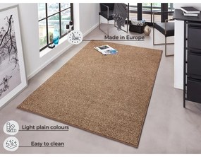 Hnedý koberec Hanse Home Pure, 200 x 300 cm