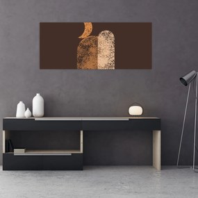 Obraz - Oranžové oblúky N⁰2 (120x50 cm)
