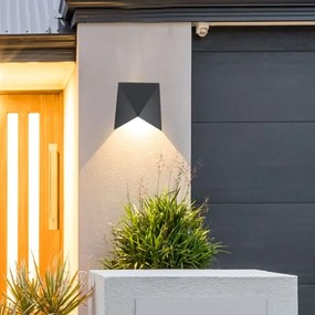 LED Vonkajšie nástenné svietidlo LED/5W/230V 4000K IP65 čierna