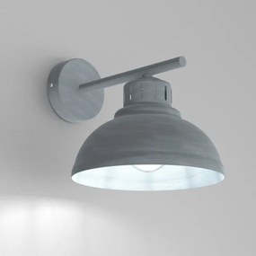 Nástenná lampa SVEN 1xE27/15W/230V šedá