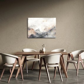 Obraz - Abstrakcia hôr s textúrou mramoru (70x50 cm)