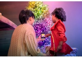 Twinkly TWKH100RGB-T - LED RGB Stmievateľná vianočná reťaz 100xLED 8 m USB Wi-Fi