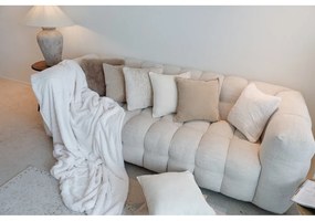 Bielobéžová deka z umelej kožušiny 150x200 cm Ruby – Tiseco Home Studio
