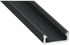 Led-Labs LED profil LUMINES typ D čierny elox 3m