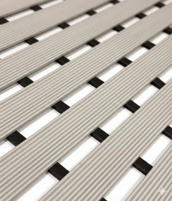 Kúpeľňová predložka sivá 1