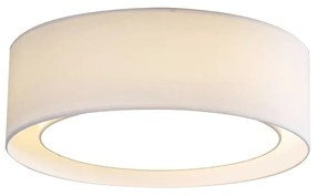 Minimalistické stropné svietidlo Milo XL biele