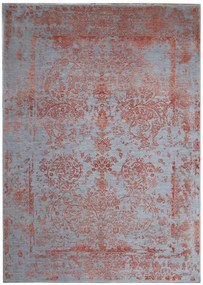Diamond Carpets koberce Ručne viazaný kusový koberec Diamond DC-JK ROUND Silver / orange - 275x365 cm