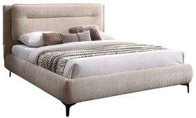 Dvoulůžková čalouněná postel Nicosia 160x200 béžová