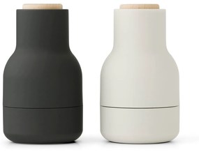 Audo Copenhagen Mlynček na sôľ a korenie Bottle Ash/Carbon Beech Small - set 2 ks