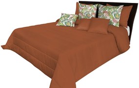 DomTextilu Kvalitný prehoz na posteľ hnedej farby Šírka: 75 cm | Dĺžka: 220 cm 44116-206988