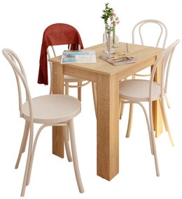 Jedálenský stôl TARINIO, dub Sonoma