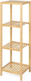 Noela Bambusový regál so 4 policami BAMBI